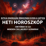 Heti horoszkóp, minden csillagjegy számára (október 16.-22) – ritka energiák érkeznek ezen a héten